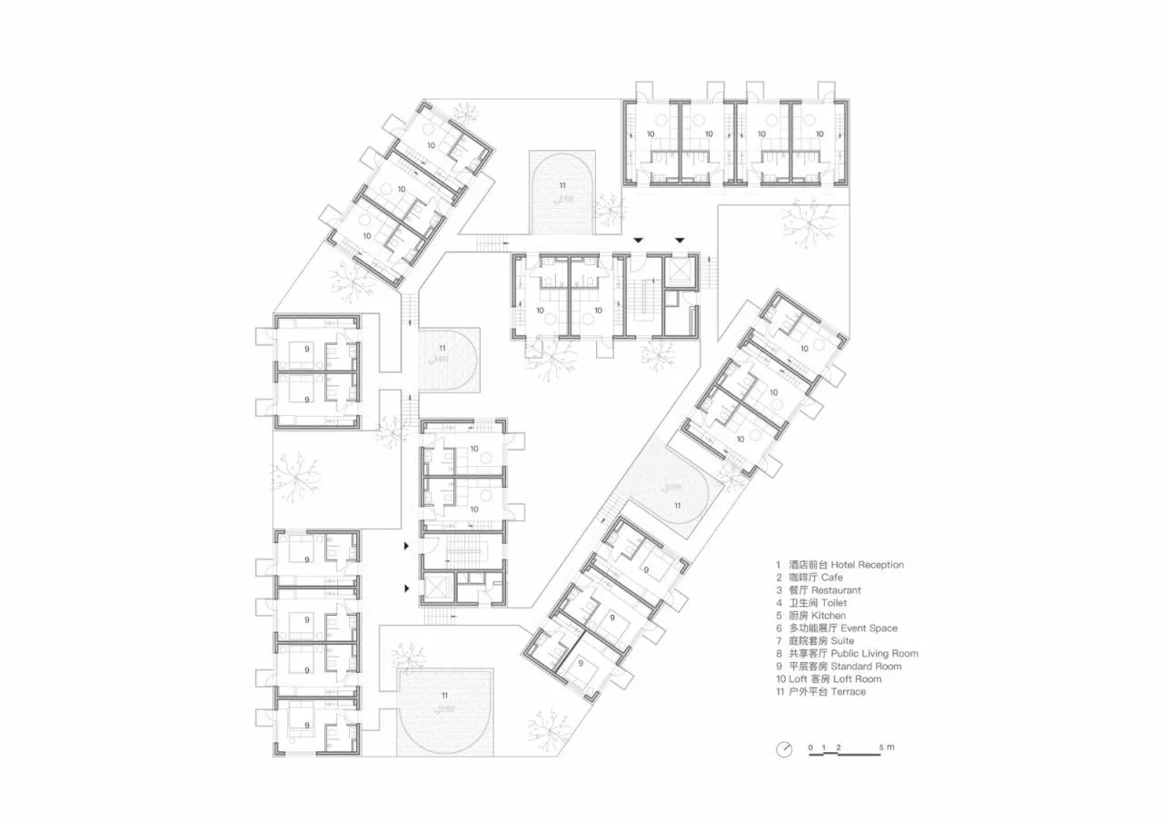 BIM Architecture | Anaya Tangshe Hotel/B.L.U.E. Architecture Studio