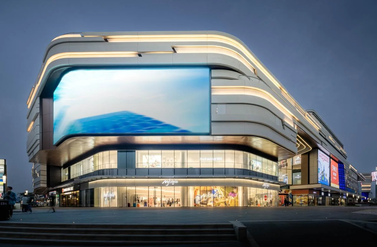 BIM Architecture | New Experience of Lakeside Shopping: Jinwan Commercial Center Completed and Opened/10 Design