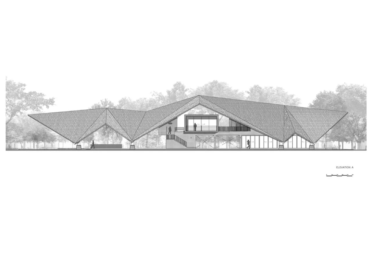 BIM Architecture | PANNAR Sustainable Economy and Agriculture Learning Center/Vin Varavarn Architecture Firm