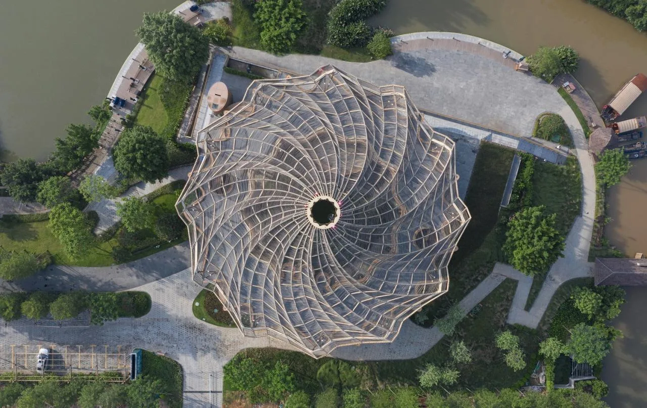 BIM Architecture | Gulao Water Town Cultural Ecological Tourism Resort Guest Center/Shenzhen Huahui Design