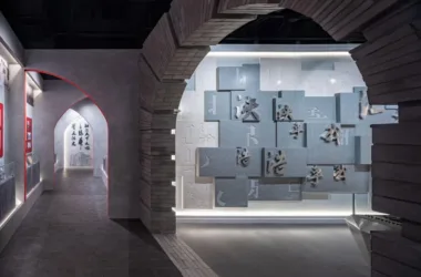 BIM Architecture: Beijing Huiwen Middle School History Museum by Zhuo Zhuo Technology-BIM WORLD