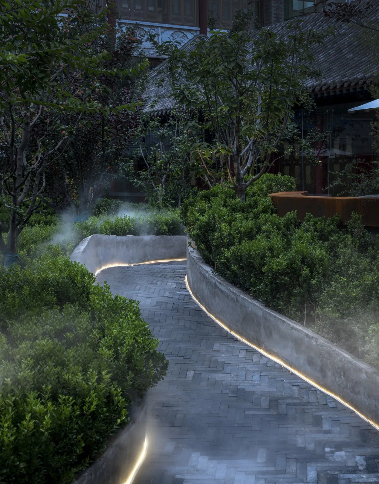BIM Architecture | Upgrade and Renovation of Traditional Chinese Four courtyard Humanistic Office Complex/Beijing Zhongde Architecture Design