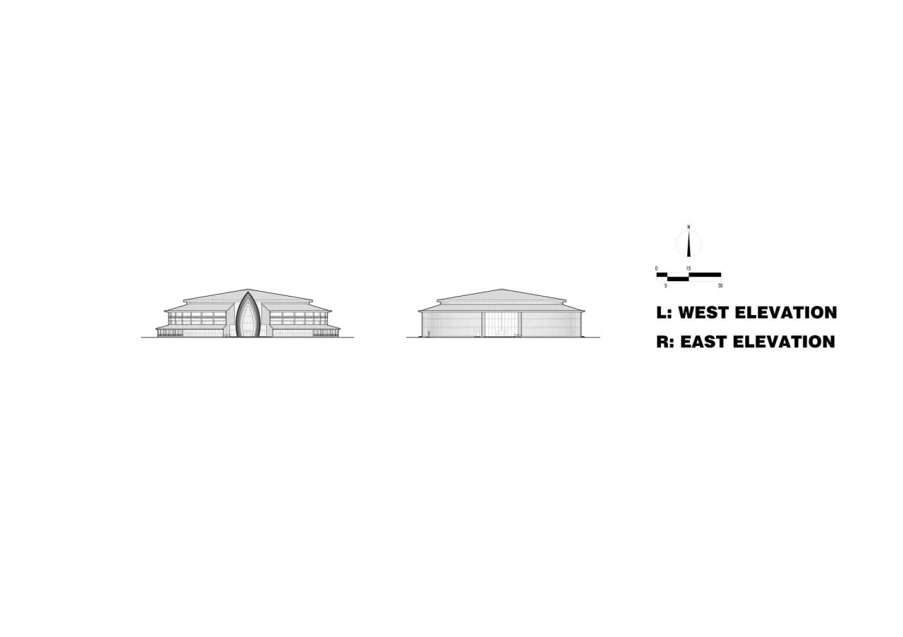BIM Architecture | World Rural Tourism Congress Permanent Venue/Meter sized Building