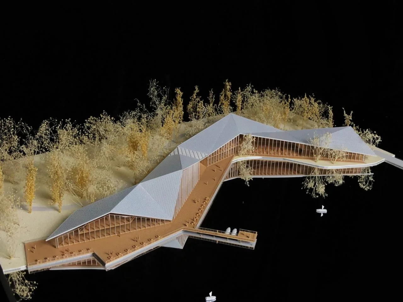 BIM Architecture | Changxing Island Country Park Visitor Center/Mikawa Studio+Waterstone Design