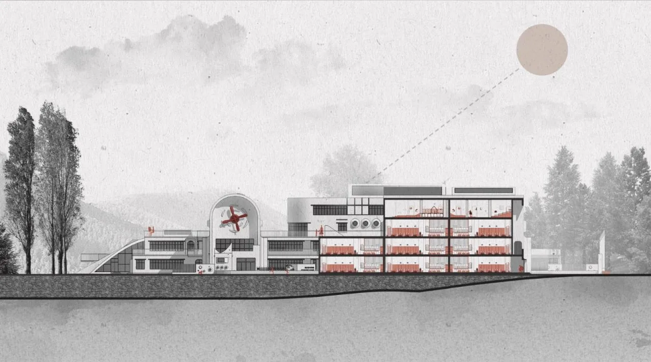 BIM architecture | Ideal even in remote areas! Build an 'Explorer Kindergarten'/Dika Architectural Design Center on Daliangshan in Xichang Satellite Launch Base