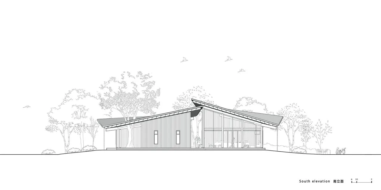 BIM Architecture | Fuyang Yangpi Lake Wetland Reception Center/Jianlin Architectural Design Firm
