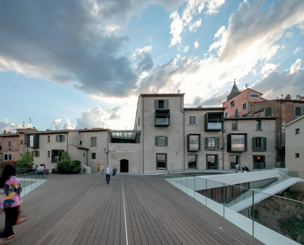 BIM Architecture | Tuscany 'Valley Floating Bridge'/New Works by MC A