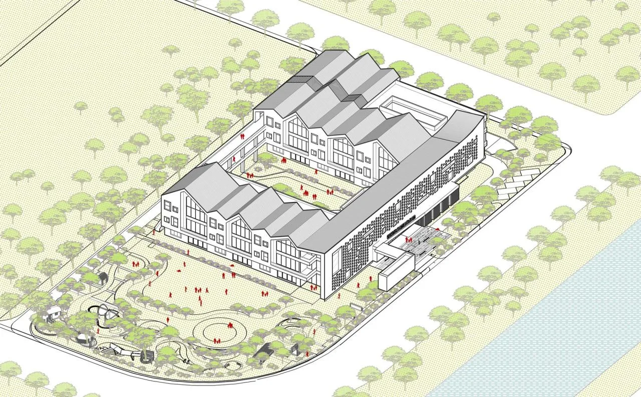 BIM Architecture | Nanjing Gulou Kindergarten Jiangbei Branch/Southeast University Architectural Design and Research Institute