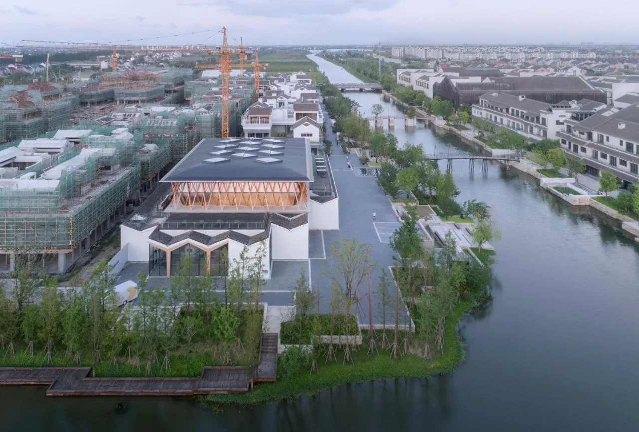 BIM Architecture | Market Art Museum - Stacked Form of Building 1 in Xitang East District/Landscape Architecture Firm