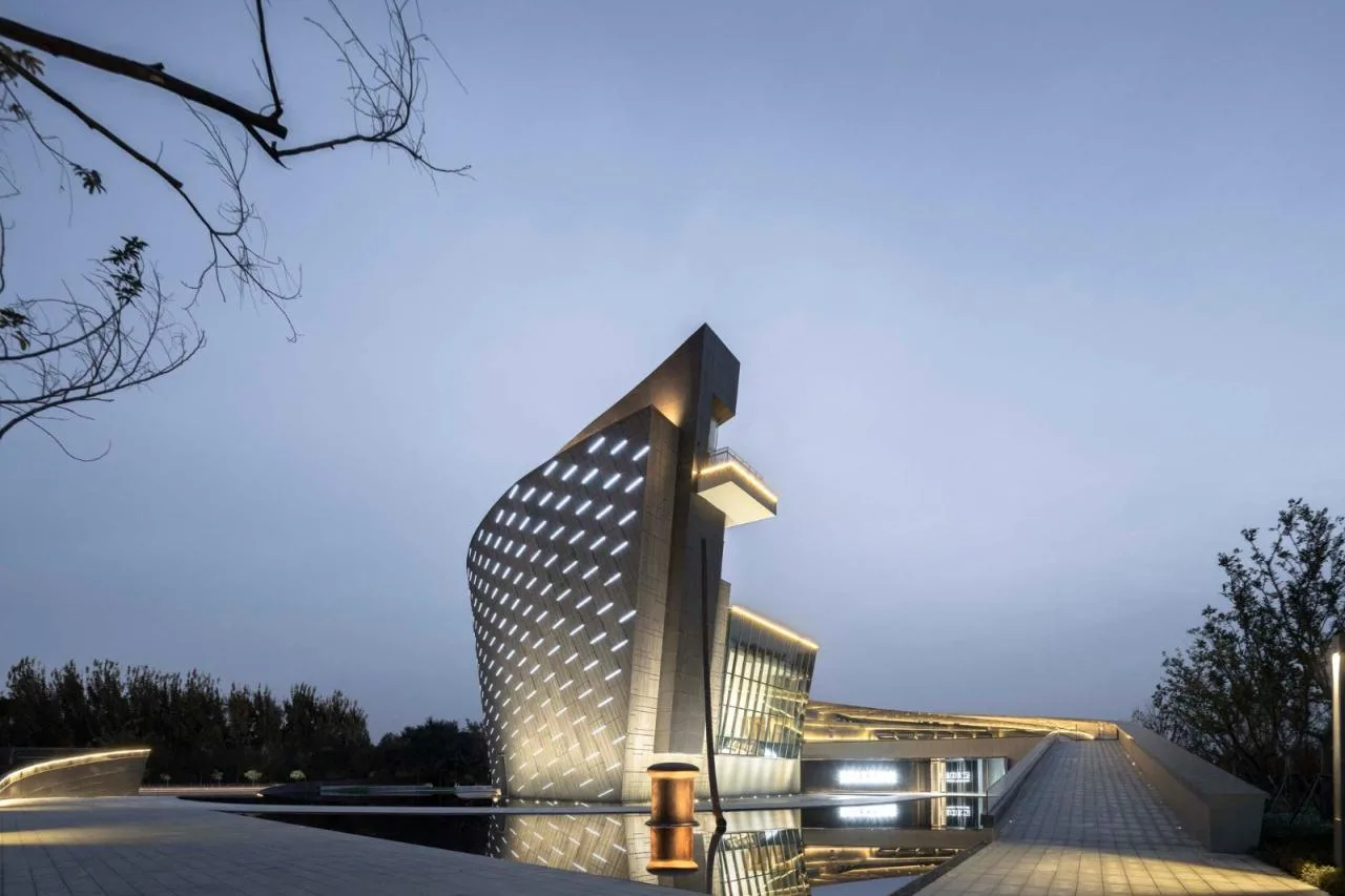 BIM Architecture | Jining Canal Culture and Art Center/Architectural Landscape Design