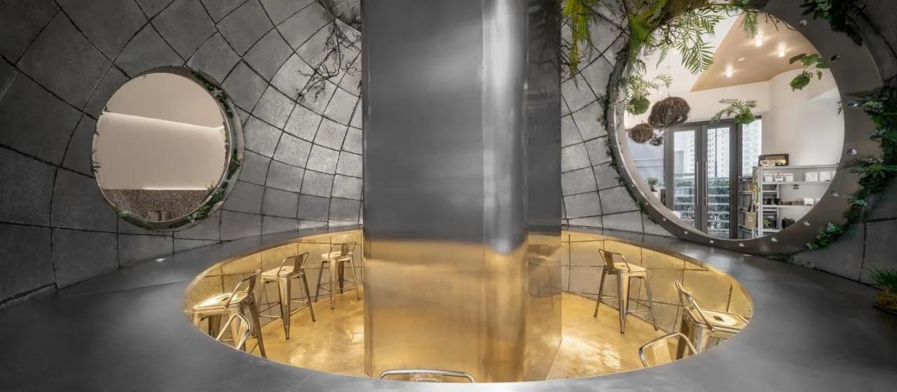 BIM Architecture | 'Lost' - Metal Hands Coffee Manufacturing Bureau/DAGA Grand View Architecture