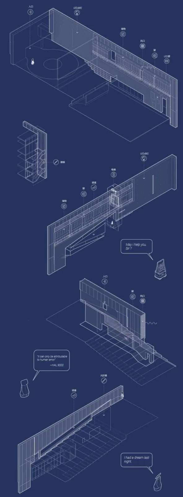 BIM Architecture | Tesla Technology Group AI Park/Xingzhi Architectural Design Studio