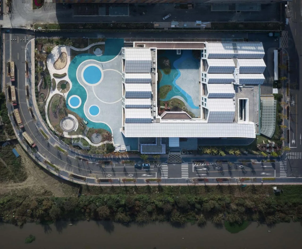 BIM Architecture | Nanjing Gulou Kindergarten Jiangbei Branch/Southeast University Architectural Design and Research Institute