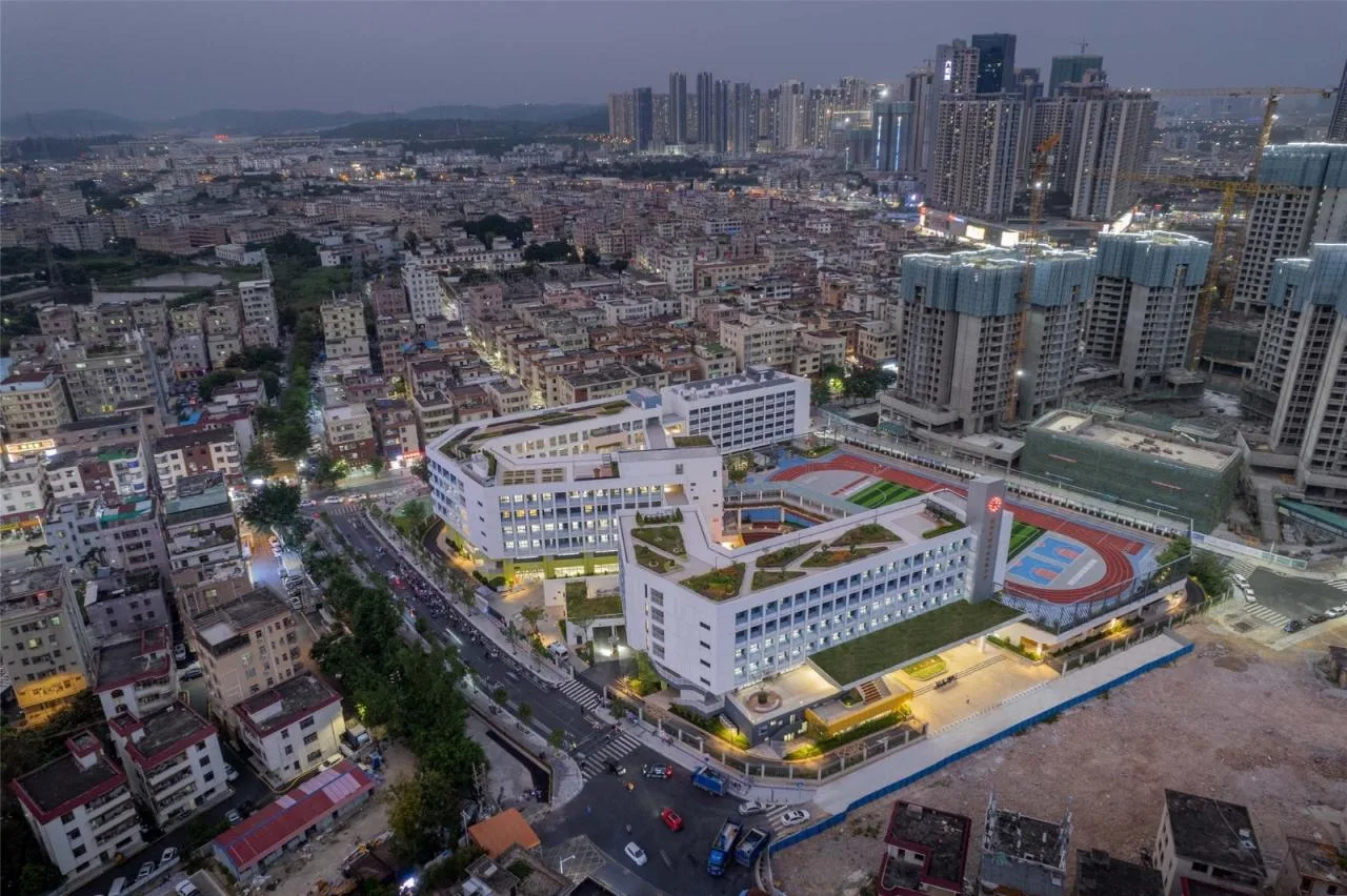 BIM Architecture | Rixin Primary School/Shendu Design in Pingshan District, Shenzhen