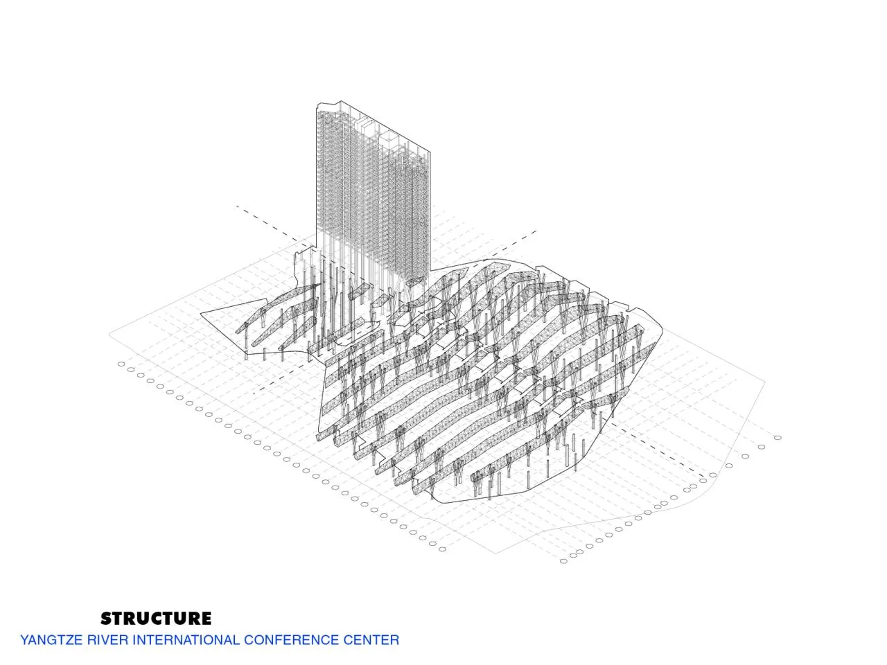 BIM Architecture | Yangtze River International Convention Center/Morphosis