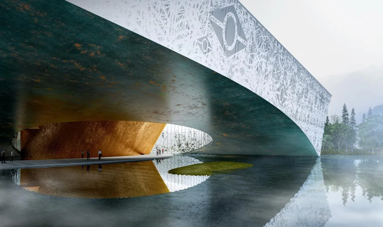 BIM Architecture | Gu Shu Yu Zhang: Scheme Design for the New Building of Sanxingdui Museum/Beijing Institute of Architectural Design and Research Co., Ltd