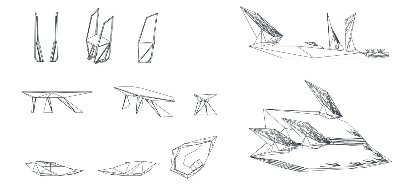 BIM Architecture | Aesthetic Concepts of Third Year Environmental Art Students/Gong Shuteng