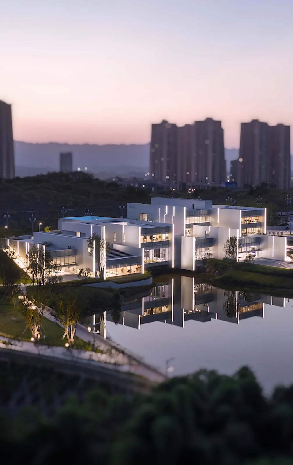 BIM Architecture | Tesla Technology Group AI Park/Xingzhi Architectural Design Studio