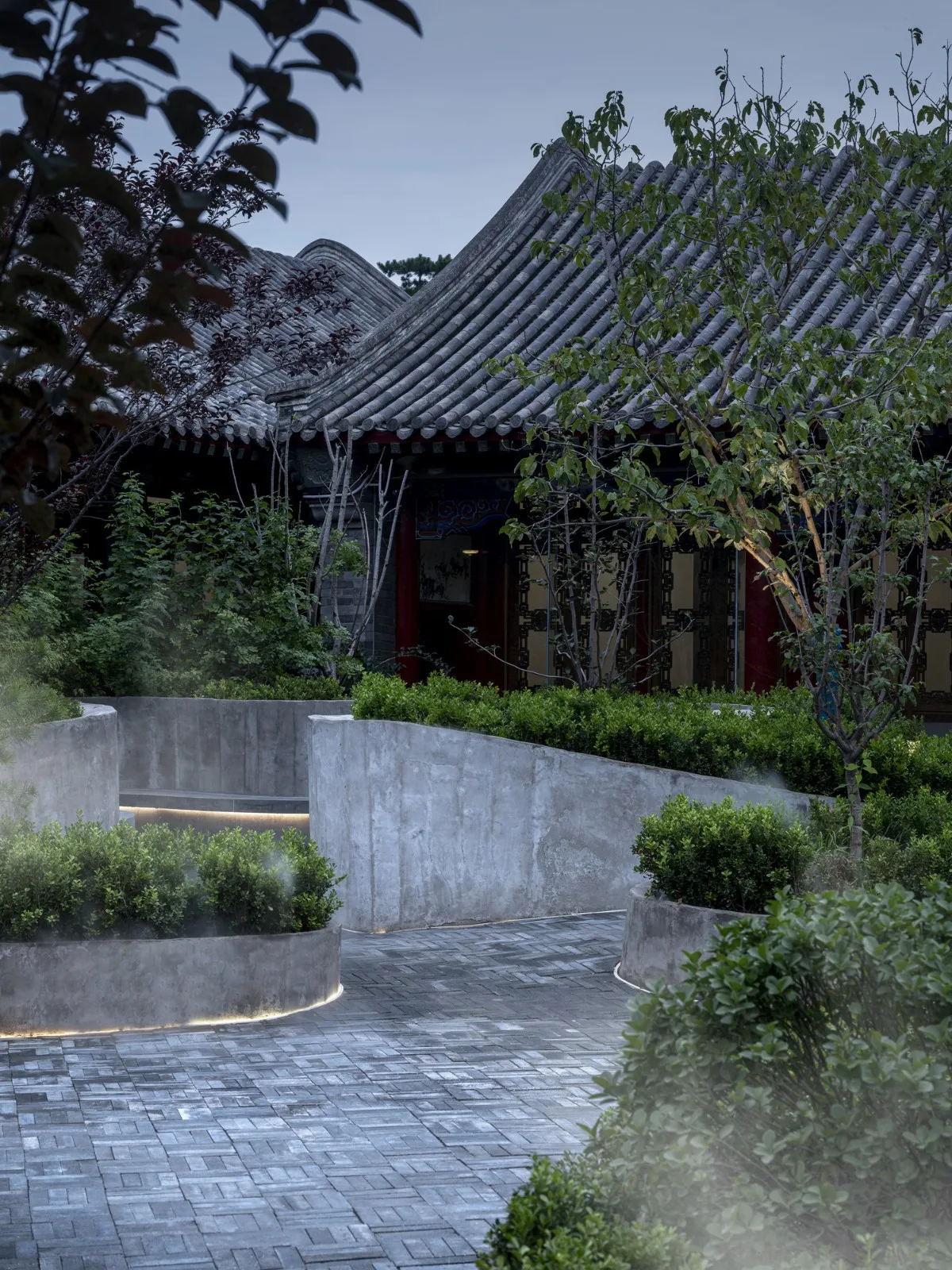 BIM Architecture | Upgrade and Renovation of Traditional Chinese Four courtyard Humanistic Office Complex/Beijing Zhongde Architecture Design