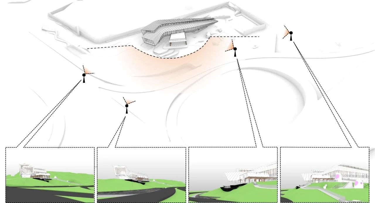 BIM Architecture | Integrated Design of Wooden Construction | Yibin Bai Lan Aesthetics Museum: How does architecture grow on the ground?