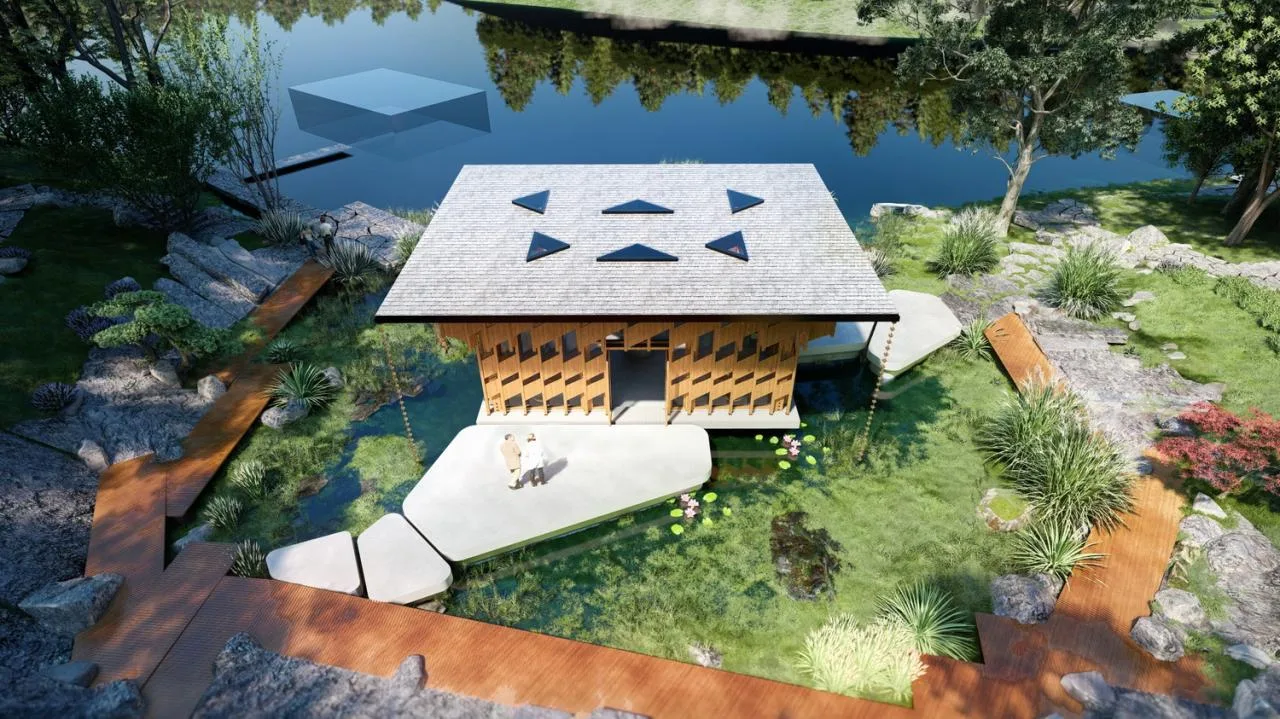 BIM Architecture | Tianfu Qi'an - Bird Watching House/Honey Landscape Workshop