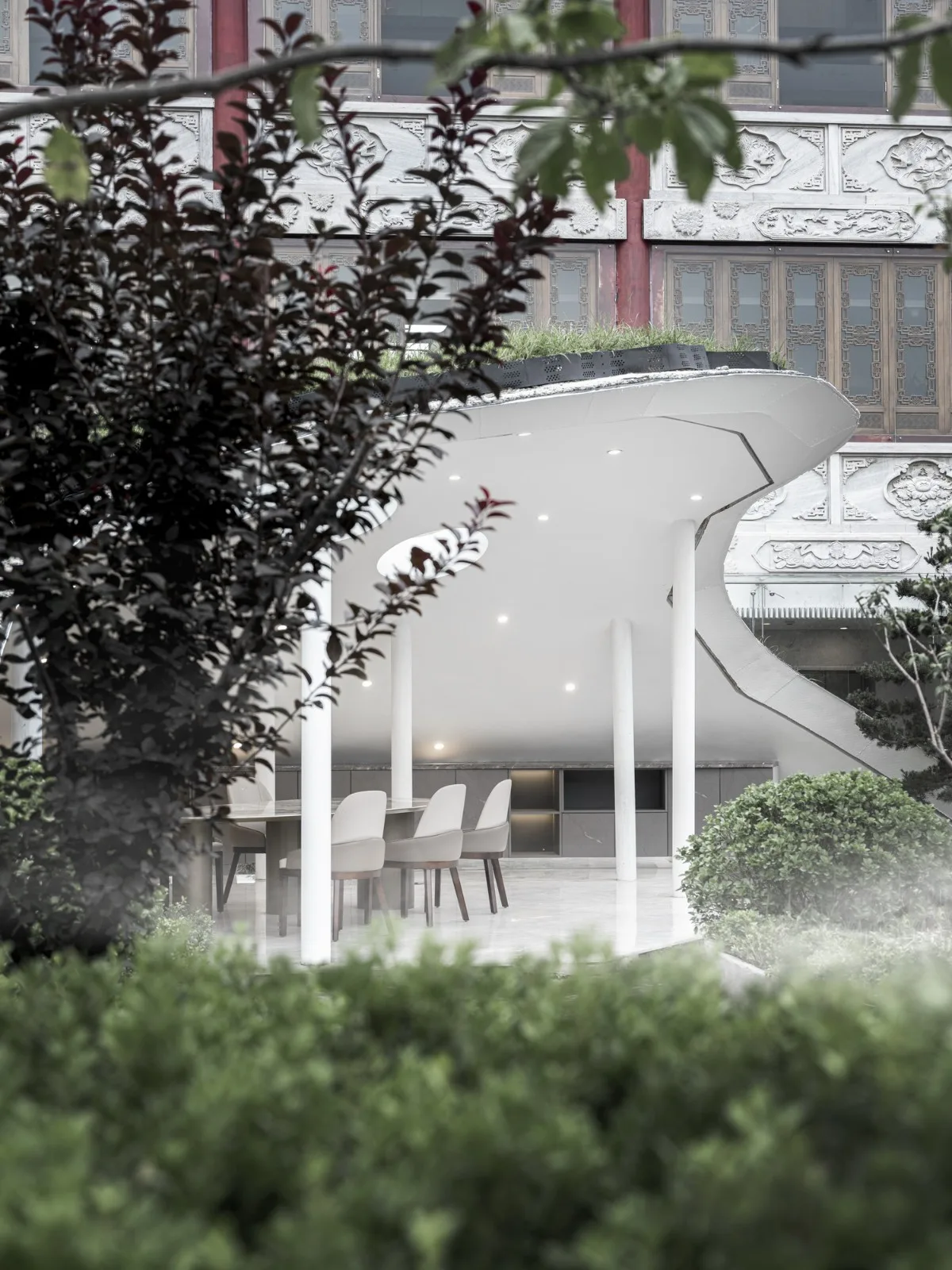 BIM Architecture | Upgrade and Renovation of Traditional Chinese Four courtyard Humanistic Office Complex/Beijing Zhongde Architecture Design