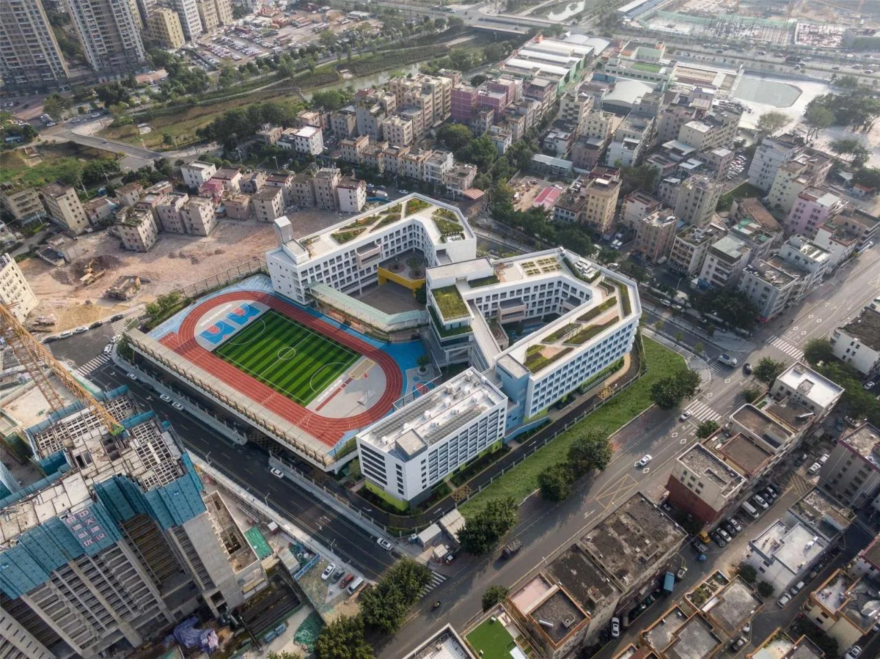 BIM Architecture | Rixin Primary School/Shendu Design in Pingshan District, Shenzhen