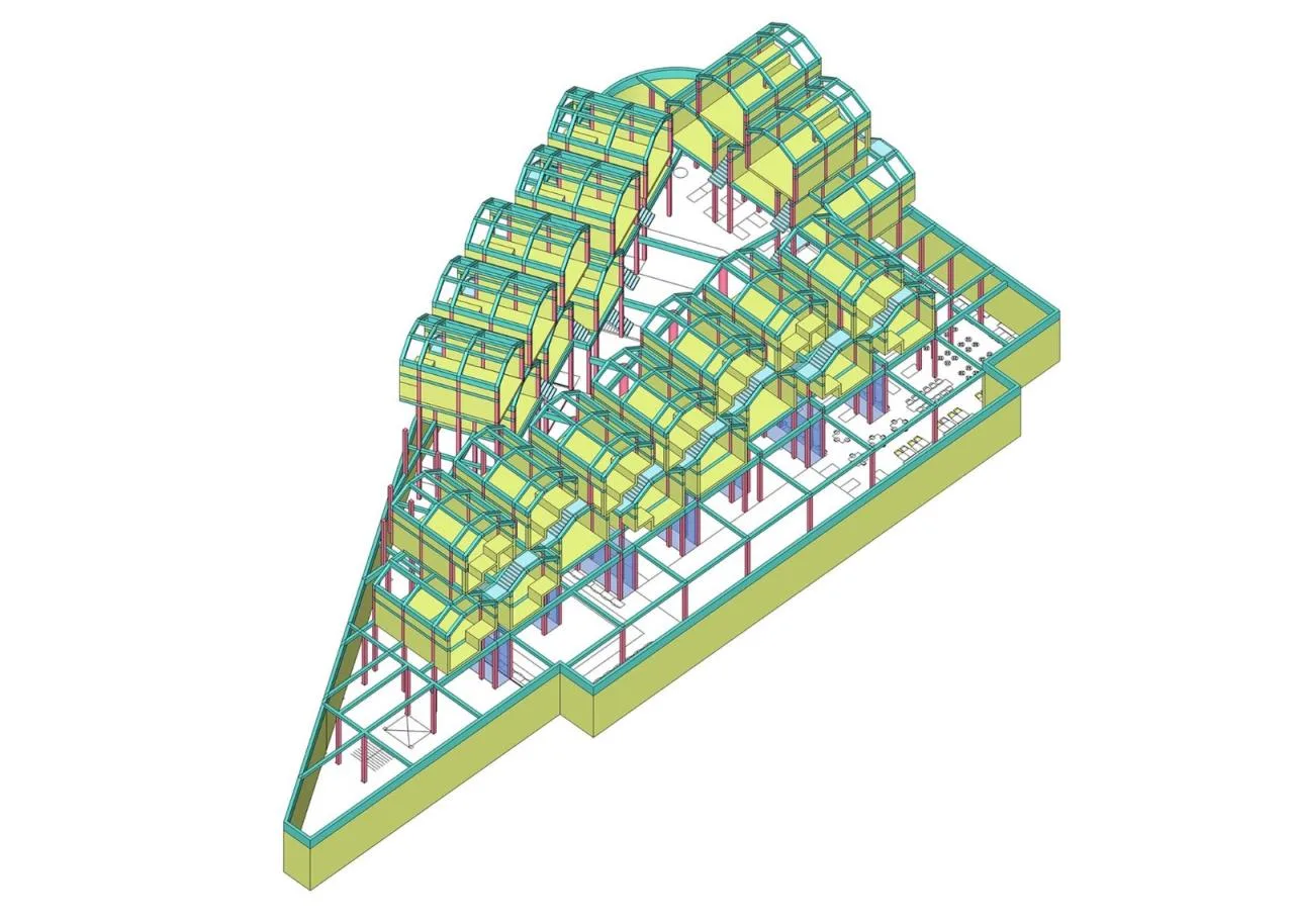 BIM architecture | Pet hotel: kennel/high-rise building