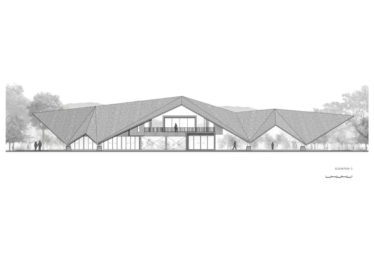 BIM Architecture | PANNAR Sustainable Economy and Agriculture Learning Center/Vin Varavarn Architecture Firm