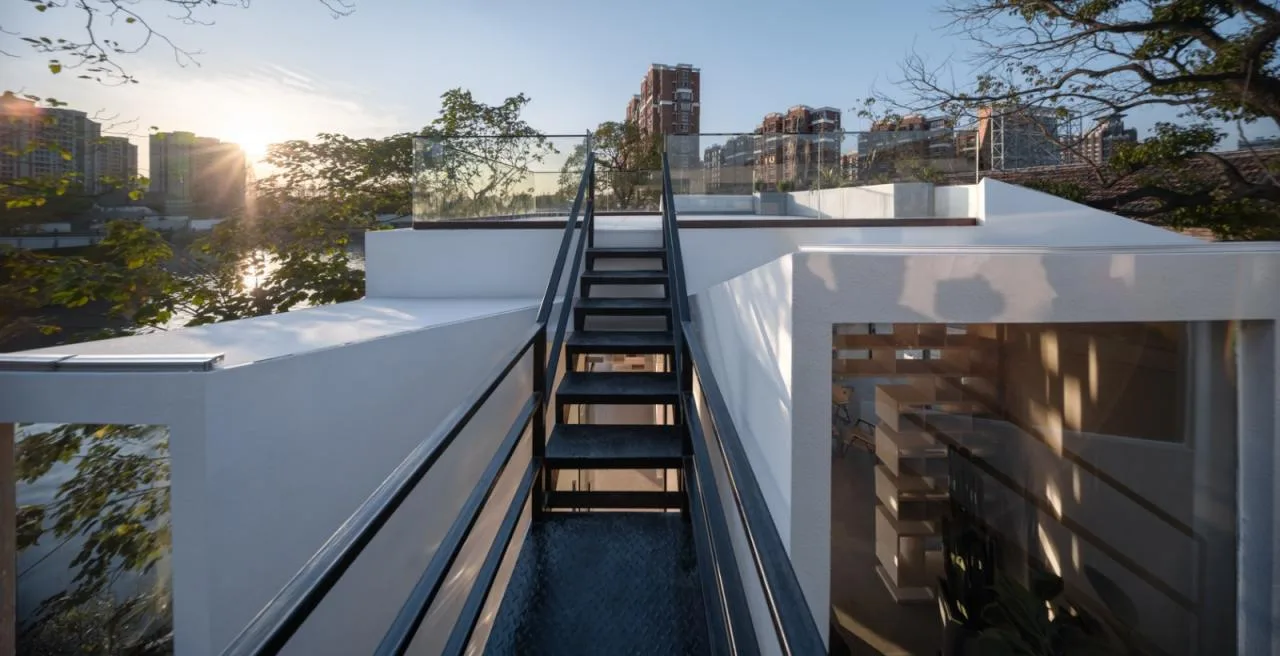 BIM Architecture | Shanghai Yunjian Grain Warehouse 'Suspended Space Box by the People's River' LILITH LILITH Cottage/DCDSAA Yodogawa Architecture Firm