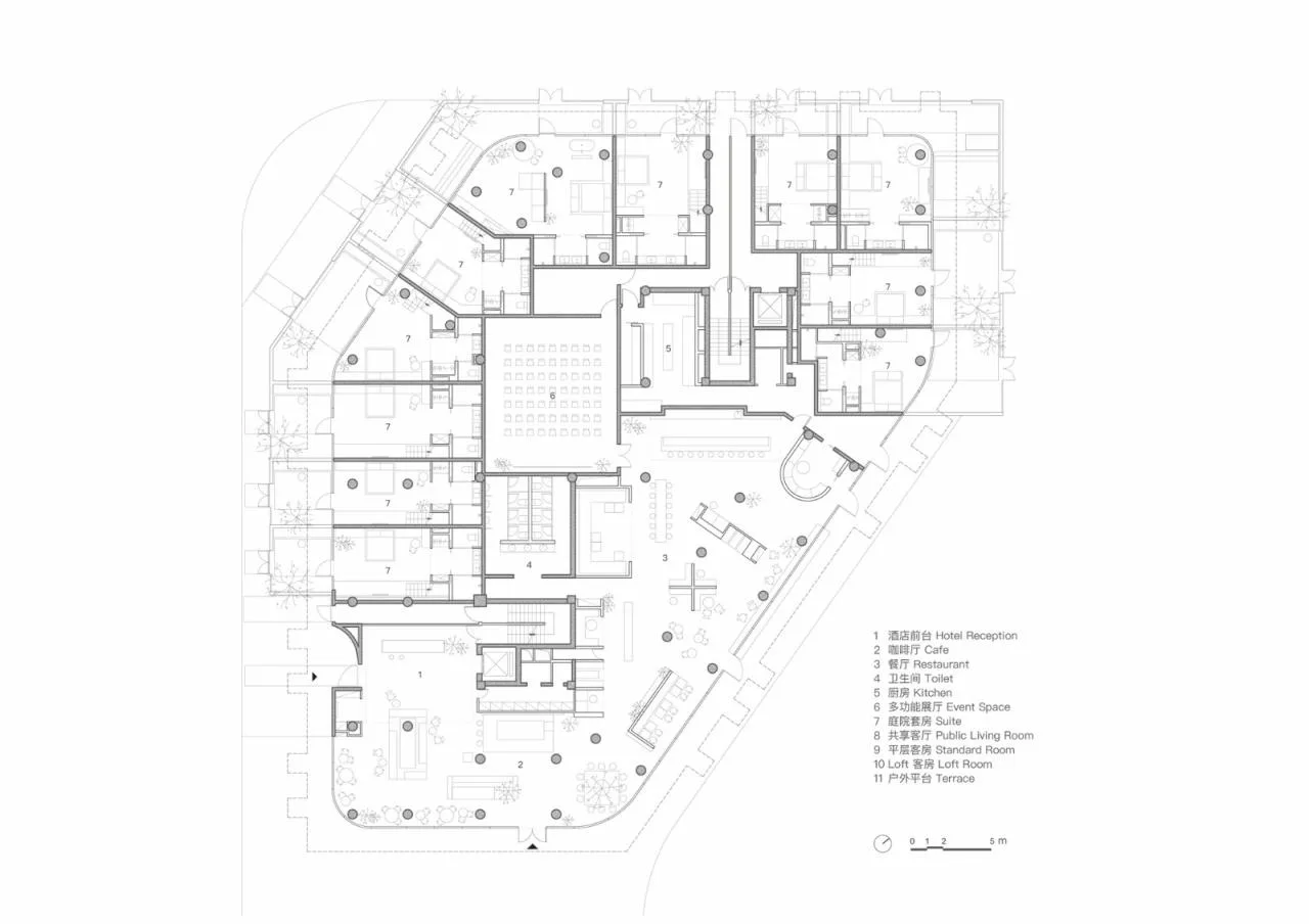 BIM Architecture | Anaya Tangshe Hotel/B.L.U.E. Architecture Studio