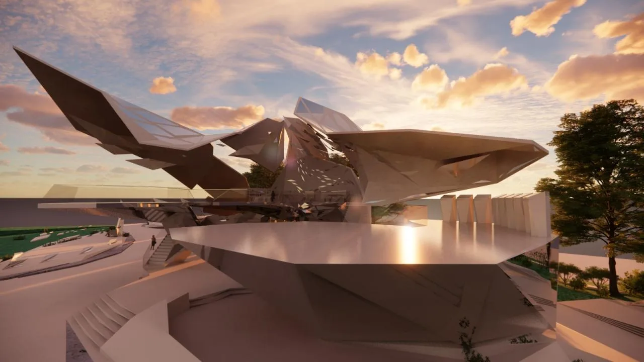 BIM Architecture | Aesthetic Concepts of Third Year Environmental Art Students/Gong Shuteng