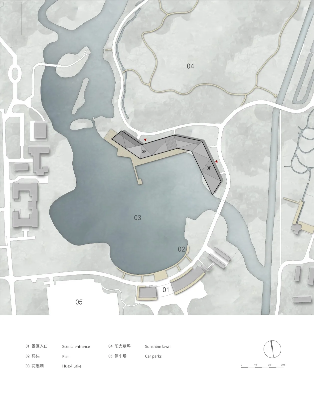 BIM Architecture | Changxing Island Country Park Visitor Center/Mikawa Studio+Waterstone Design