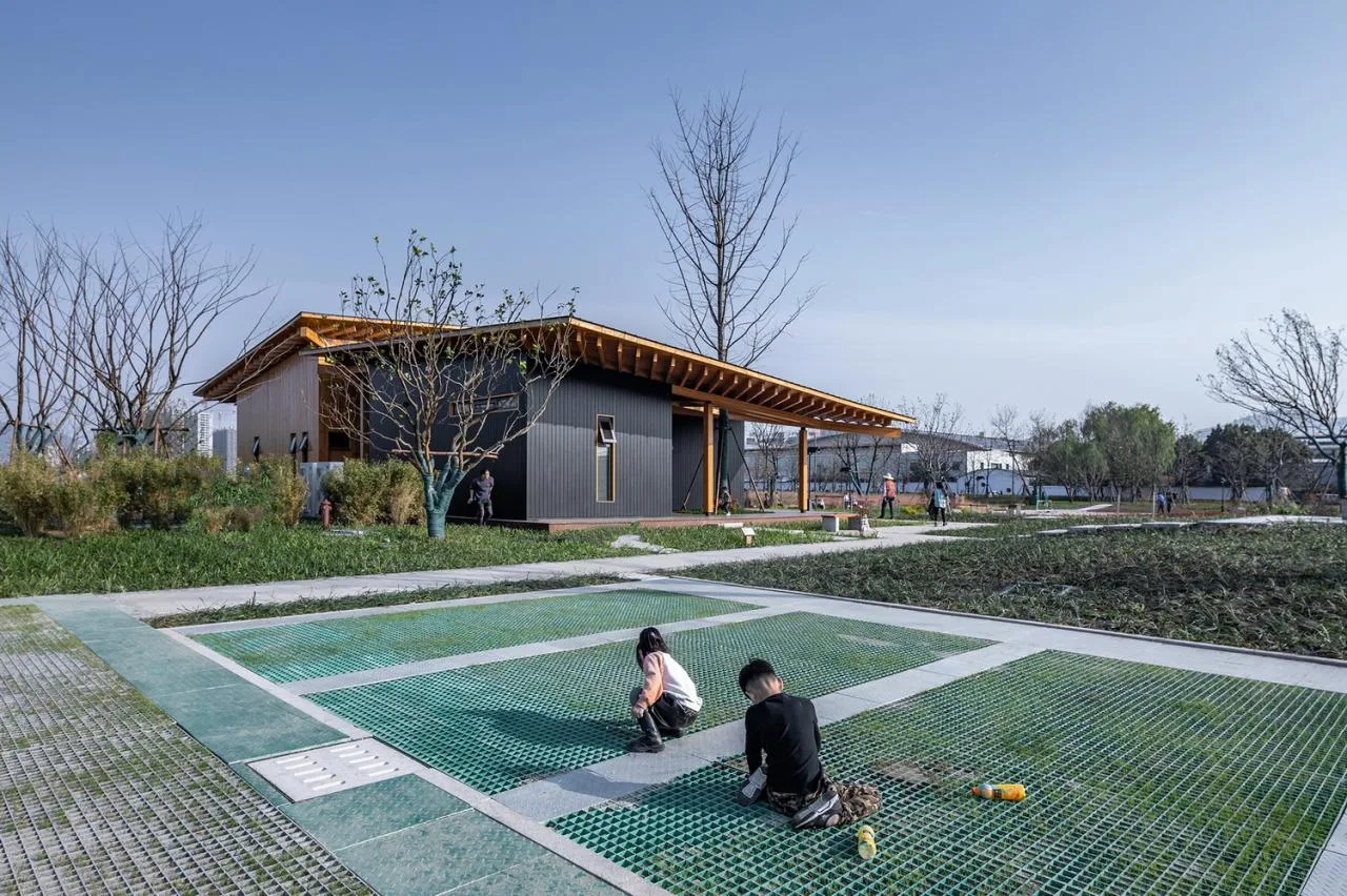 BIM Architecture | Fuyang Yangpi Lake Wetland Reception Center/Jianlin Architectural Design Firm