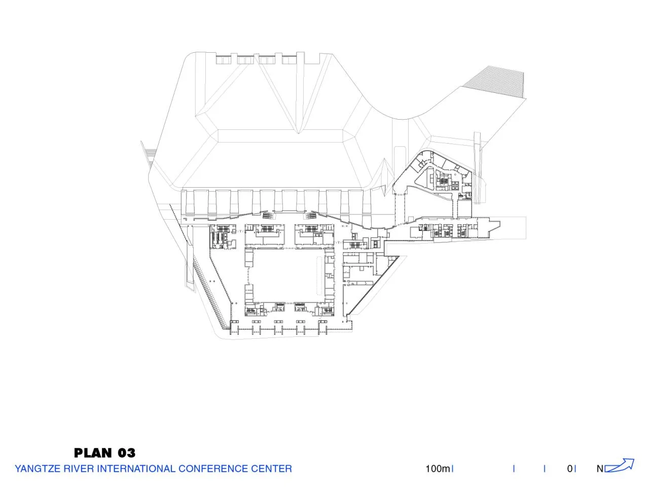 BIM Architecture | Yangtze River International Convention Center/Morphosis