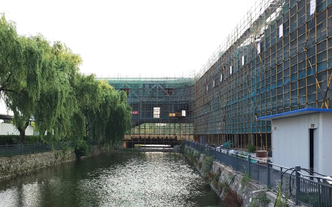 BIM Architecture | Bridge Teaching Building - Yancheng Foreign Language School Innovation Center/General Architecture