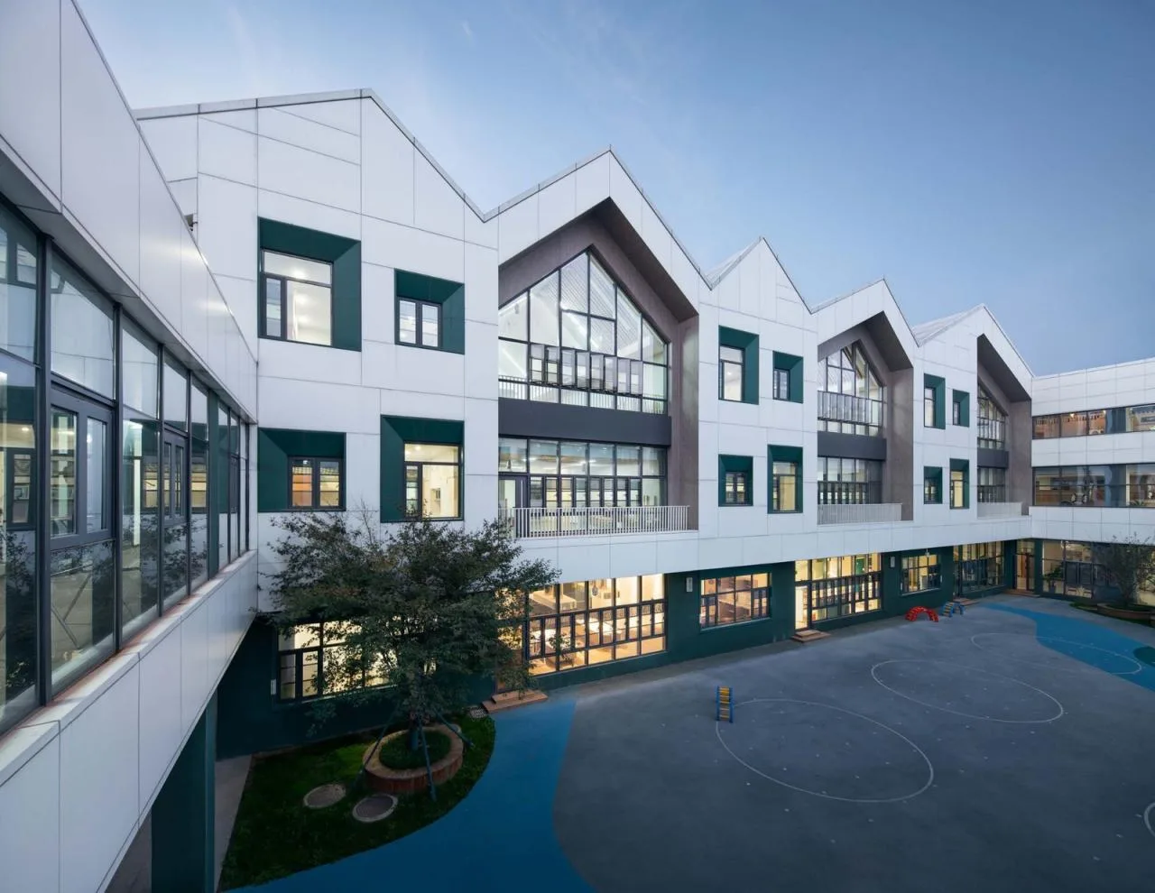 BIM Architecture | Nanjing Gulou Kindergarten Jiangbei Branch/Southeast University Architectural Design and Research Institute