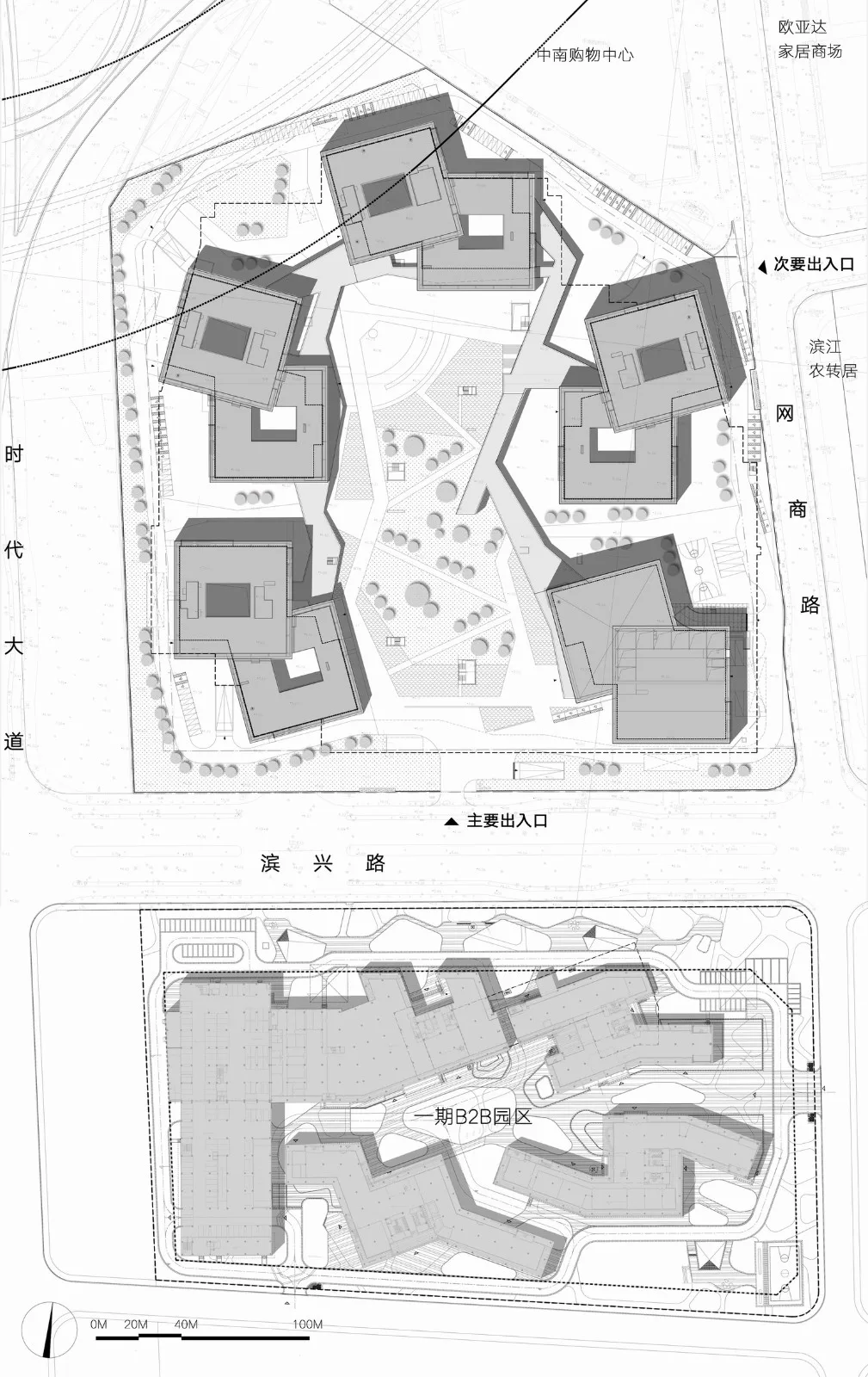BIM Architecture | Alibaba Hangzhou Software Production Base Phase II/Zhejiang Provincial Institute of Architectural Design and Research