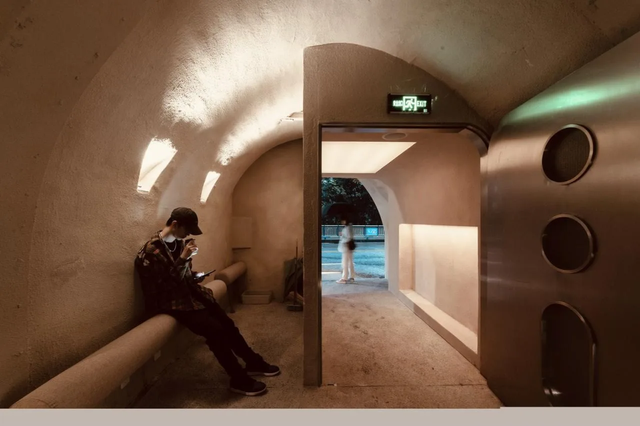 BIM Architecture | Caver - Bar in Airway/itD Studio