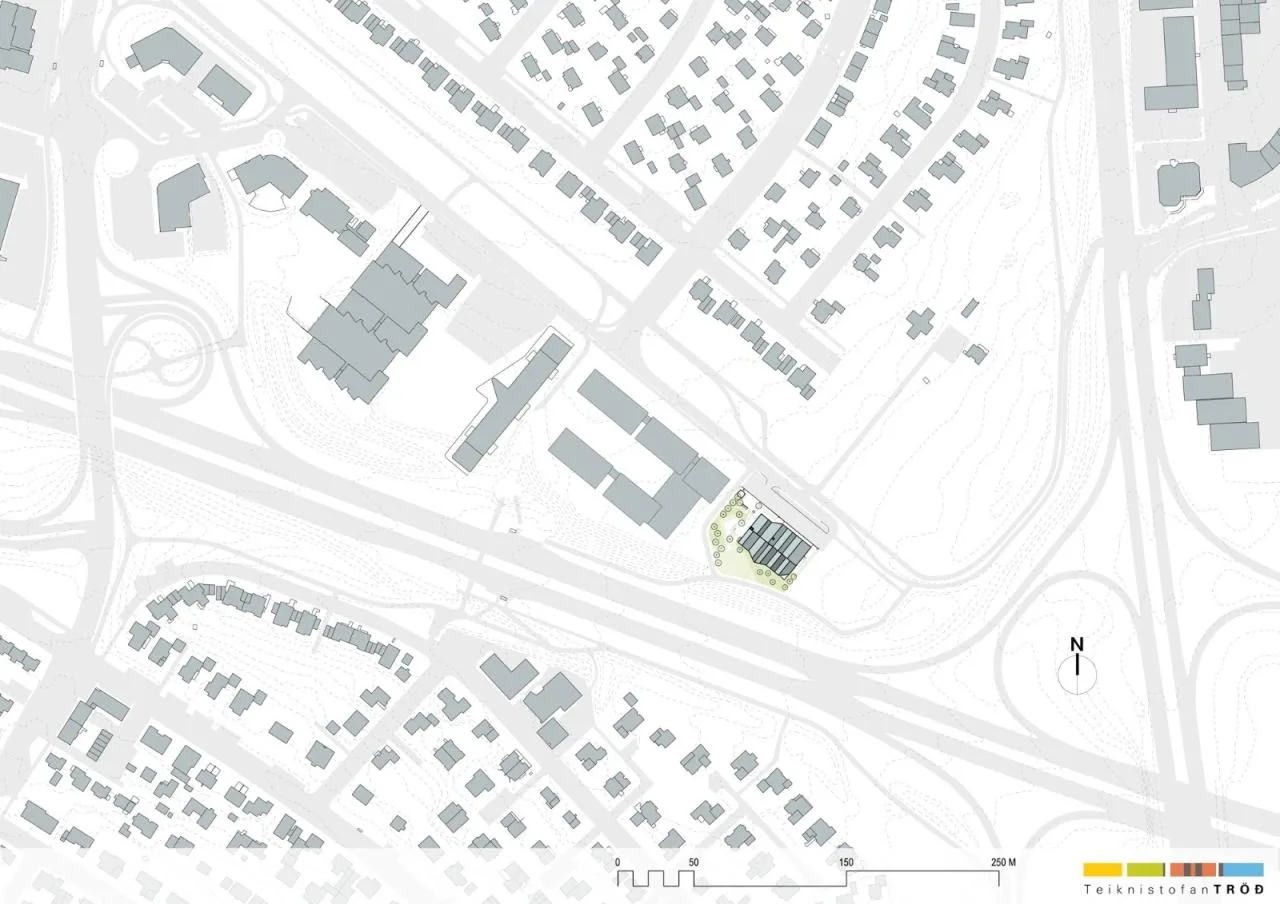 BIM Architecture | Salvation Army Iceland Headquarters Base schematic diagram