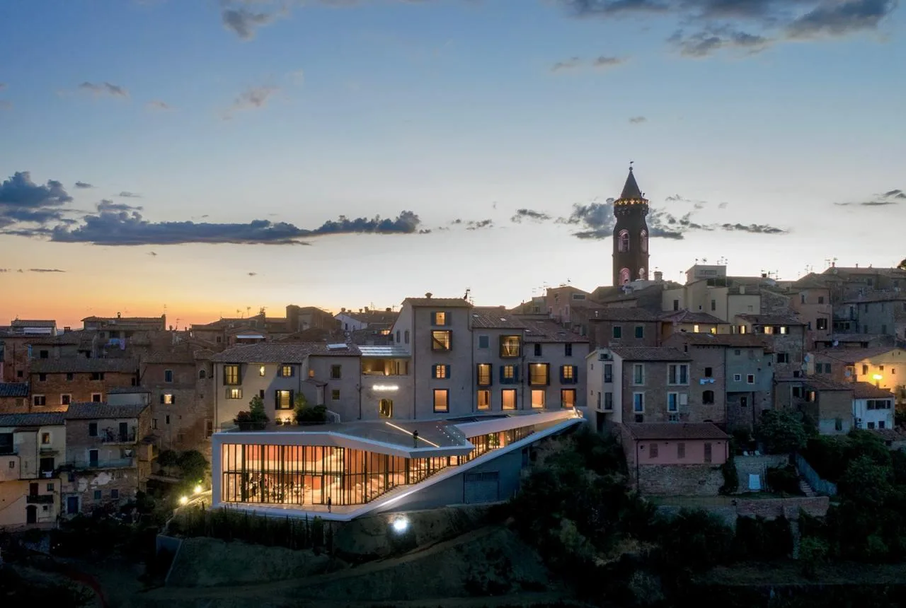 BIM Architecture | Tuscany 'Valley Floating Bridge'/New Works by MC A