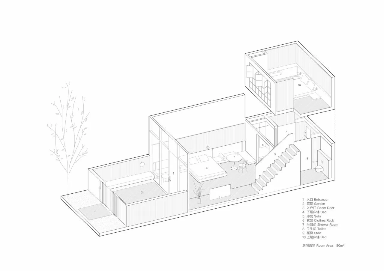 BIM Architecture | Anaya Tangshe Hotel/B.L.U.E. Architecture Studio