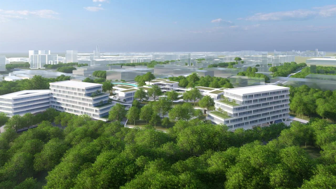 BIM Architecture | Mountain School: Shenzhen No.33 Senior High School (Bid Candidate)/Shanghai Huadu Architectural Planning and Design Co., Ltd