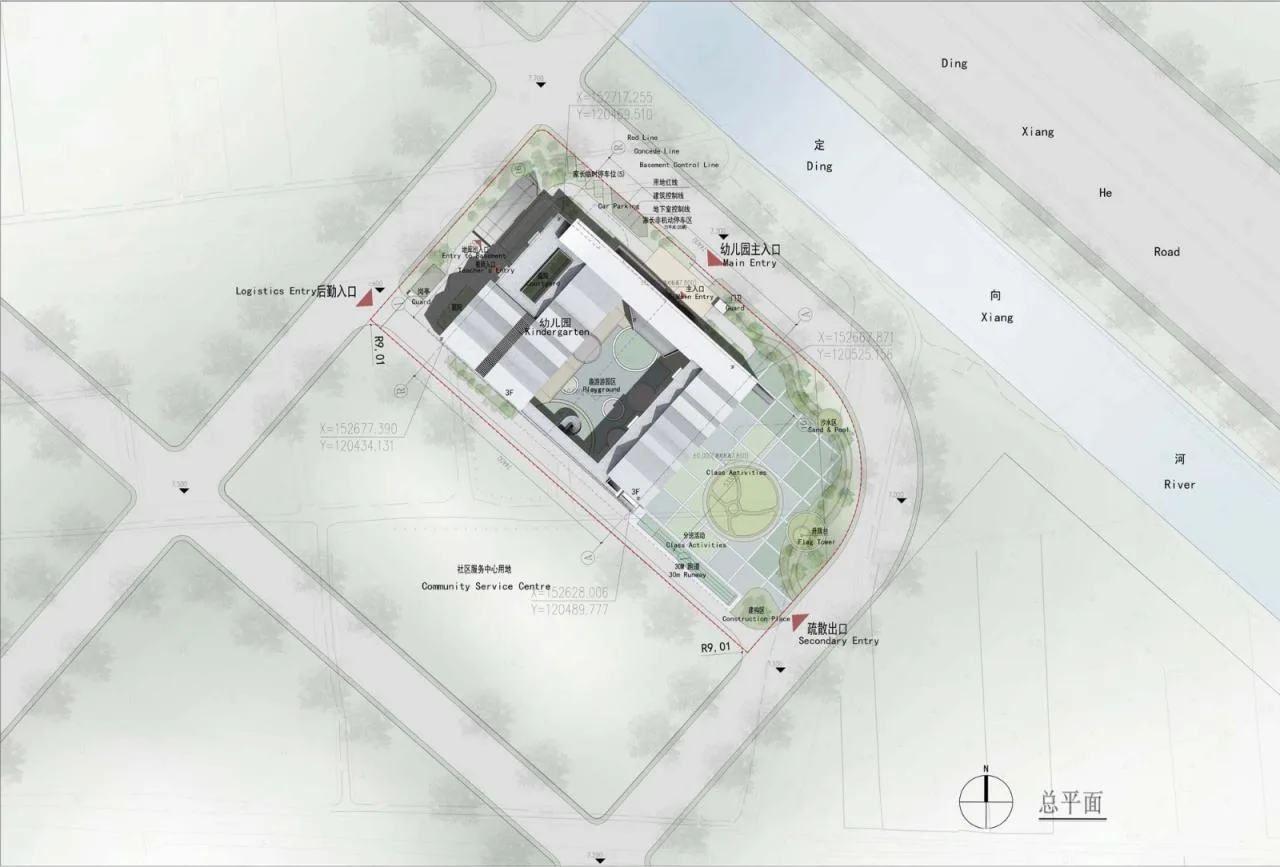 BIM Architecture | Nanjing Gulou Kindergarten Jiangbei Branch/Southeast University Architectural Design and Research Institute