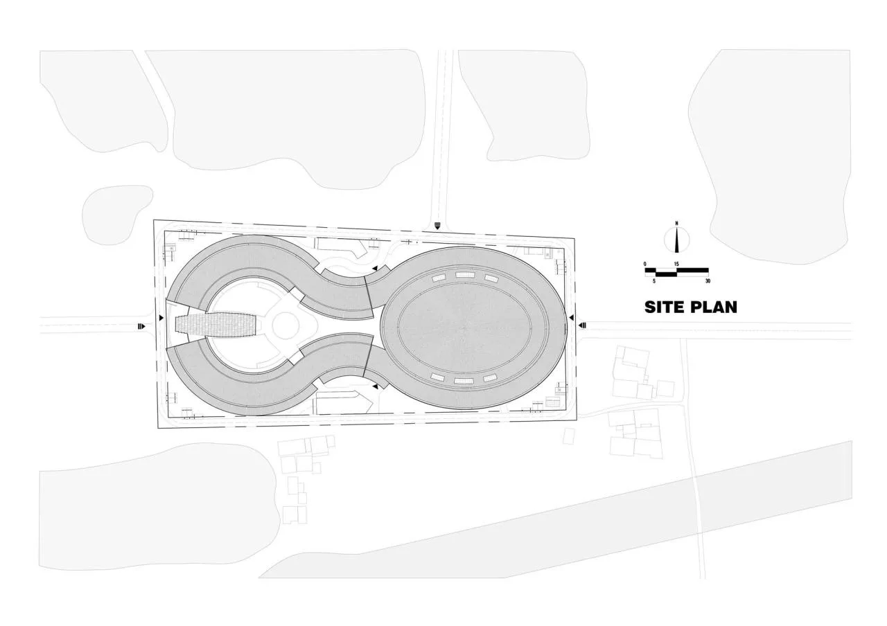 BIM Architecture | World Rural Tourism Congress Permanent Venue/Meter sized Building