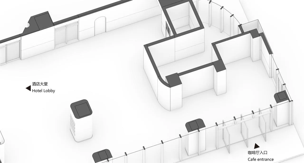 BIM Architecture | 'Lost' - Metal Hands Coffee Manufacturing Bureau/DAGA Grand View Architecture