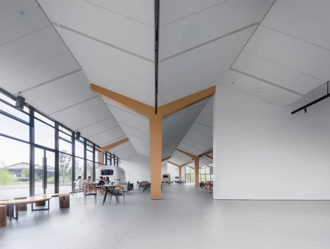 BIM Architecture | Market Art Museum - Stacked Form of Building 1 in Xitang East District/Landscape Architecture Firm
