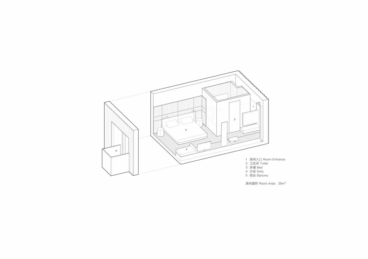BIM Architecture | Anaya Tangshe Hotel/B.L.U.E. Architecture Studio