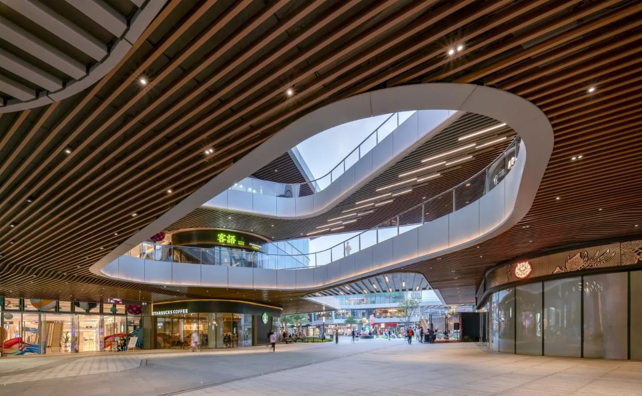 BIM Architecture | New Experience of Lakeside Shopping: Jinwan Commercial Center Completed and Opened/10 Design