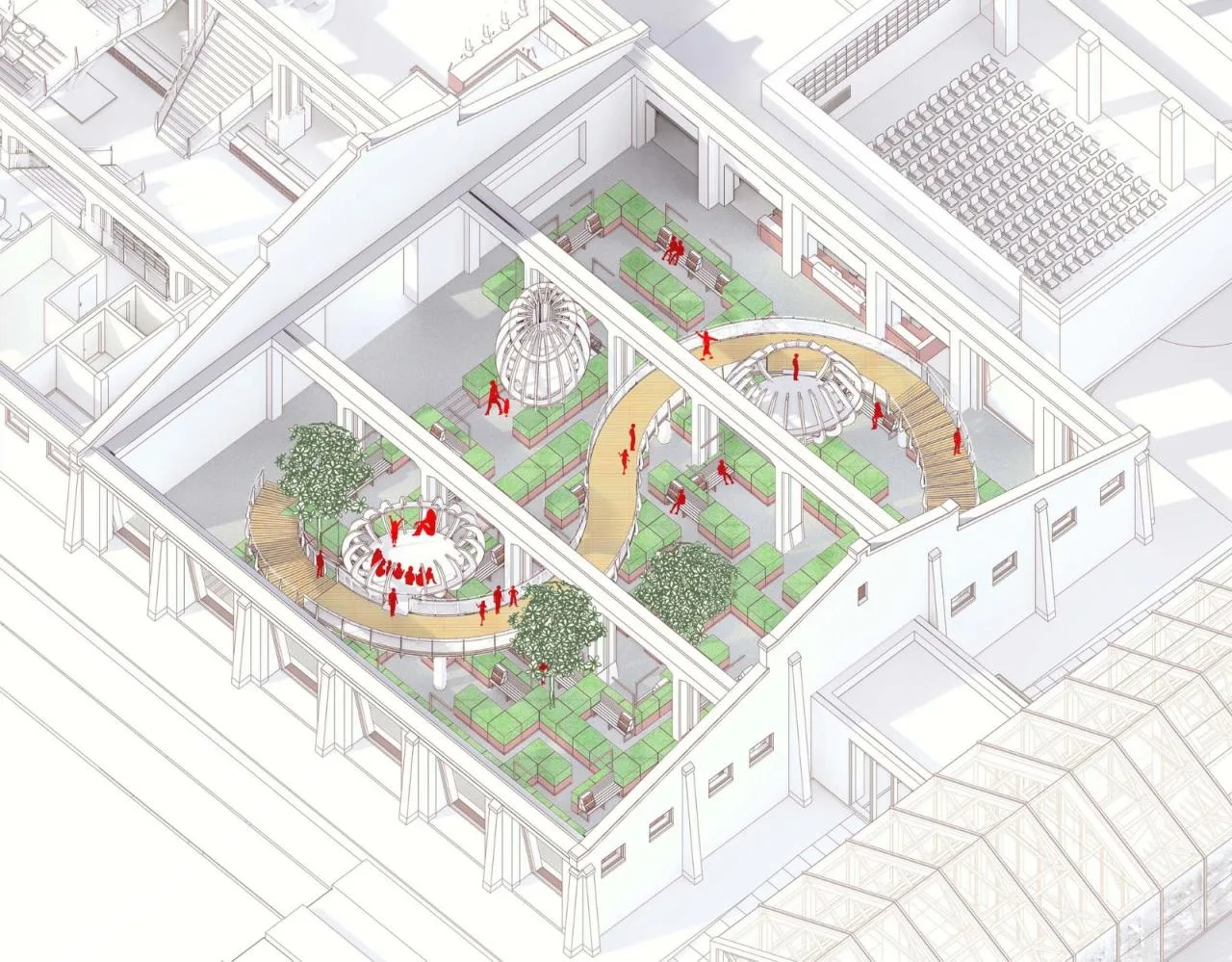 BIM Architecture | Shenyang East Trade Warehouse Renovation/URBANUS Urban Practice